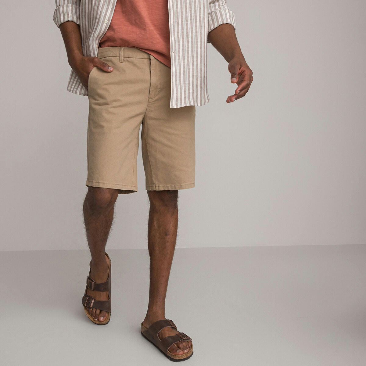 Bermuda chino en coton bio