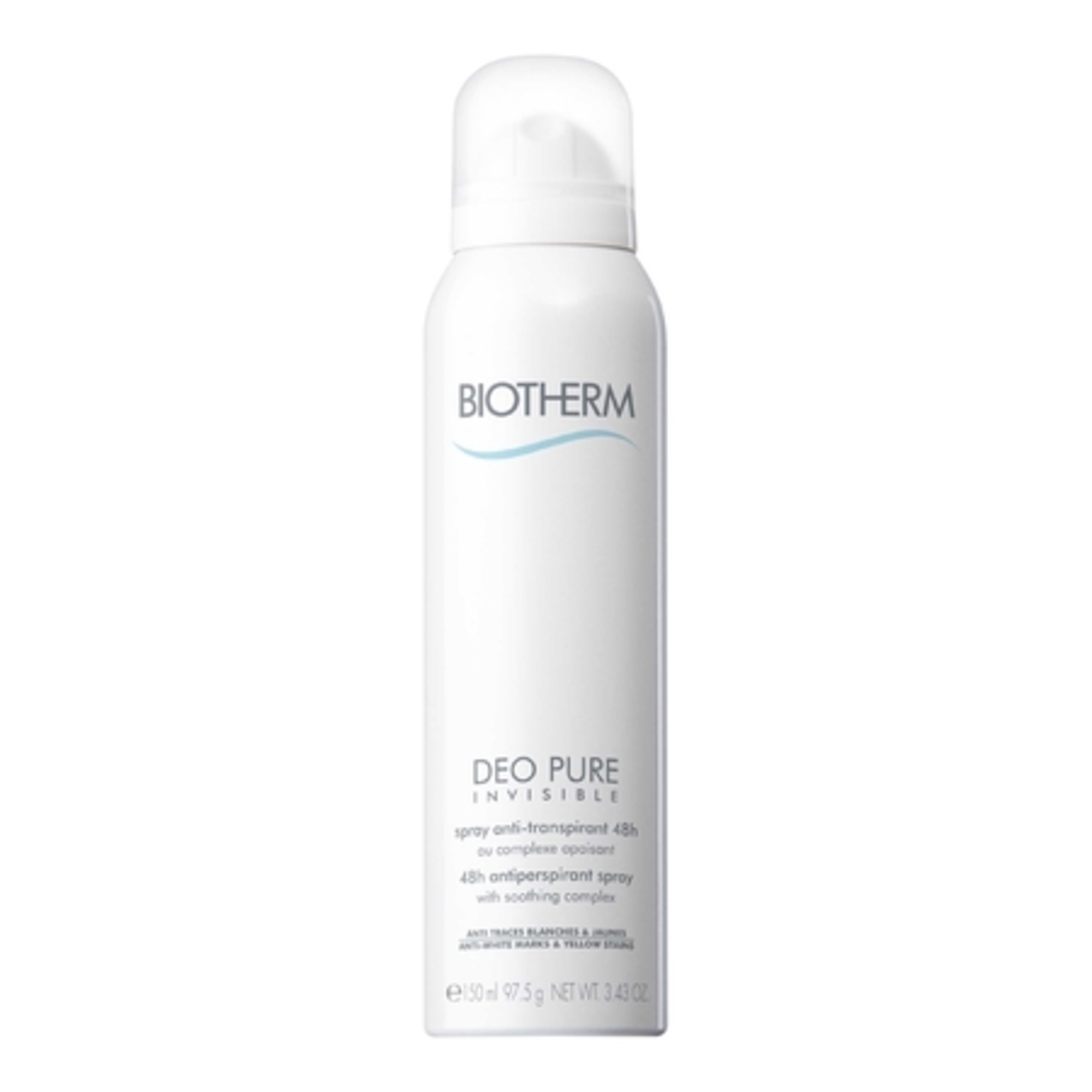 DEO PURE INVISIBLEDéodorant apaisant anti-transpirant & taches 48h