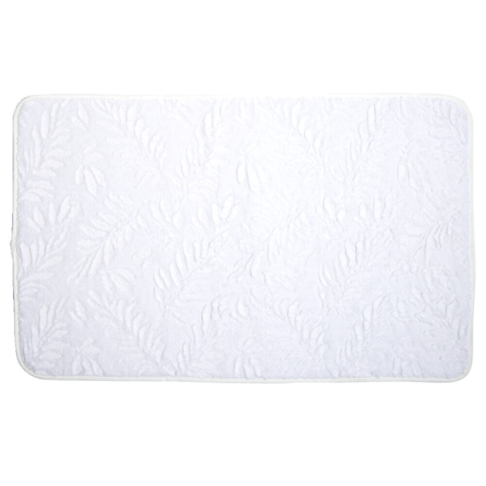 Tapis rectangulaire beige ou blanc 50x80cm