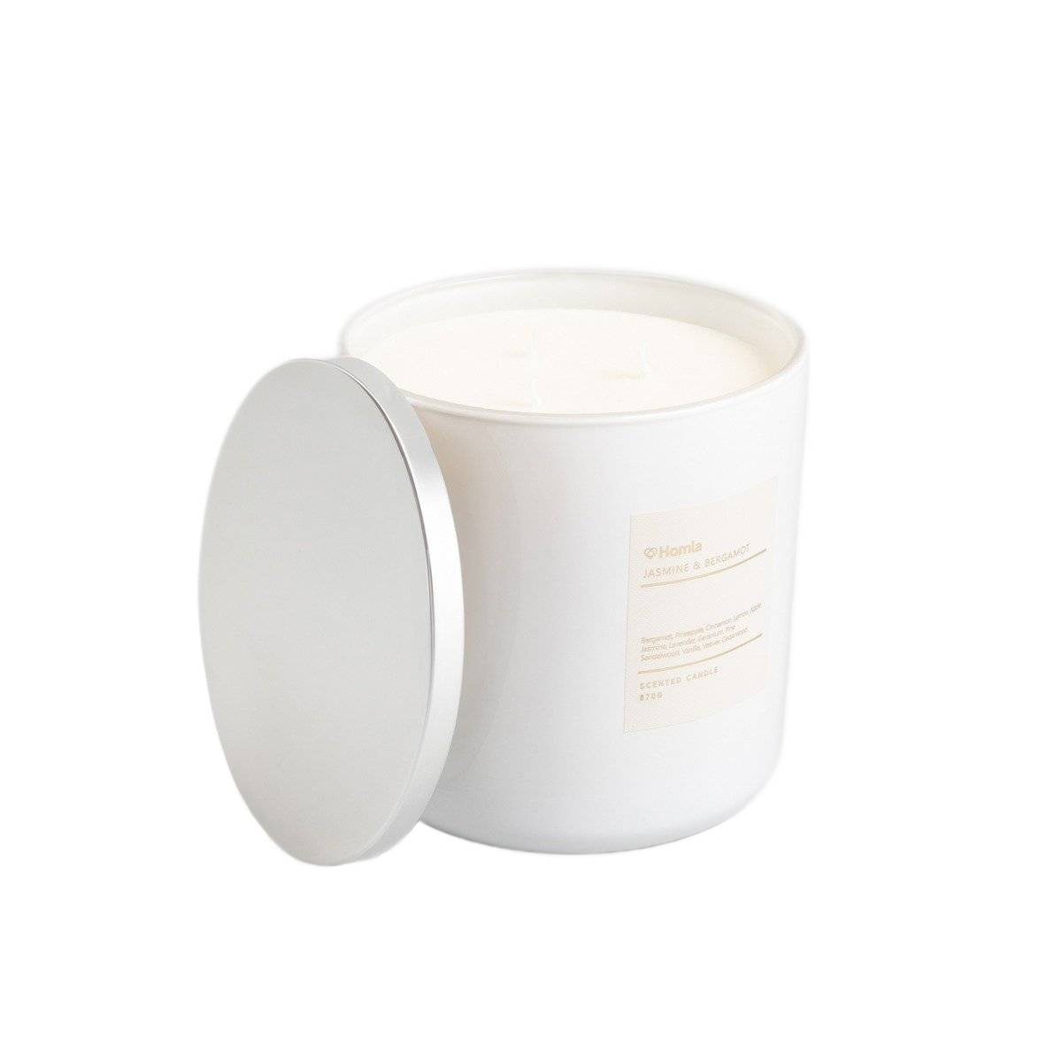 Świeca zapachowa VELUMA Jasmine&Bergamot 870 g HOMLA