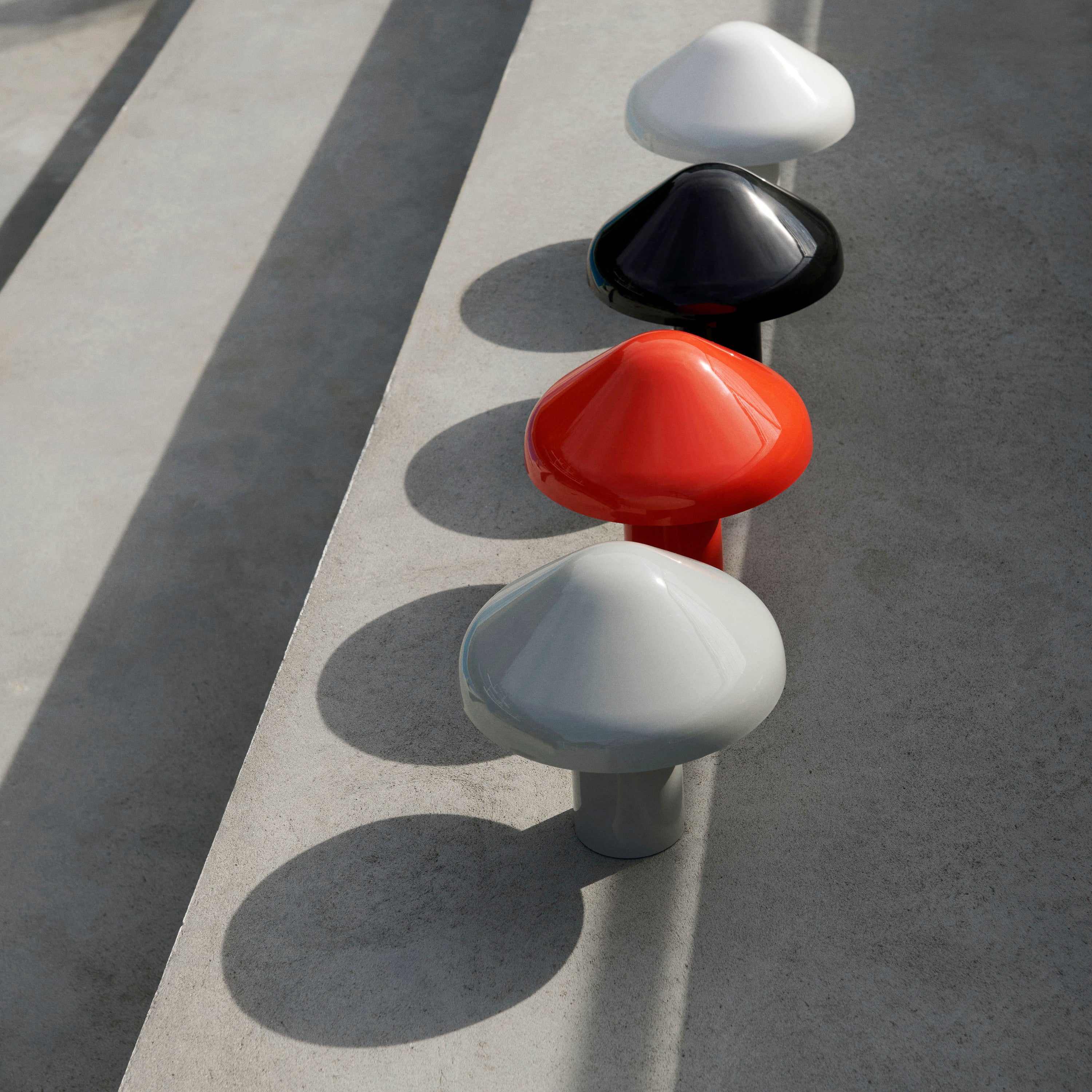 HAY Pao Oplaadbare Tafellamp - Cool grey