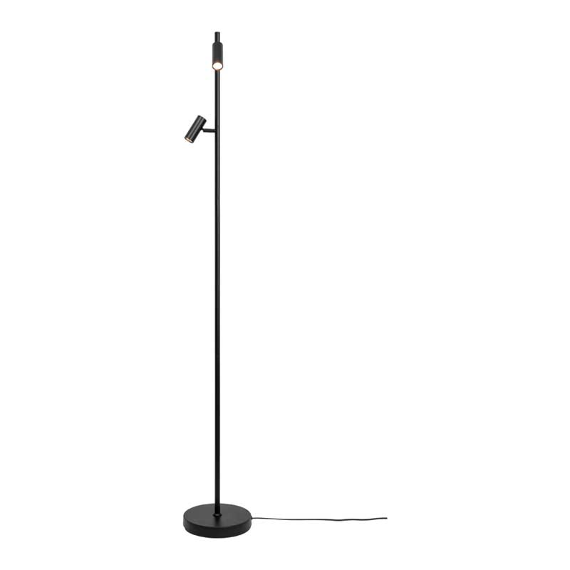 Nordlux Omari Vloerlamp - 2-lichts LED - 2700K - Zwart