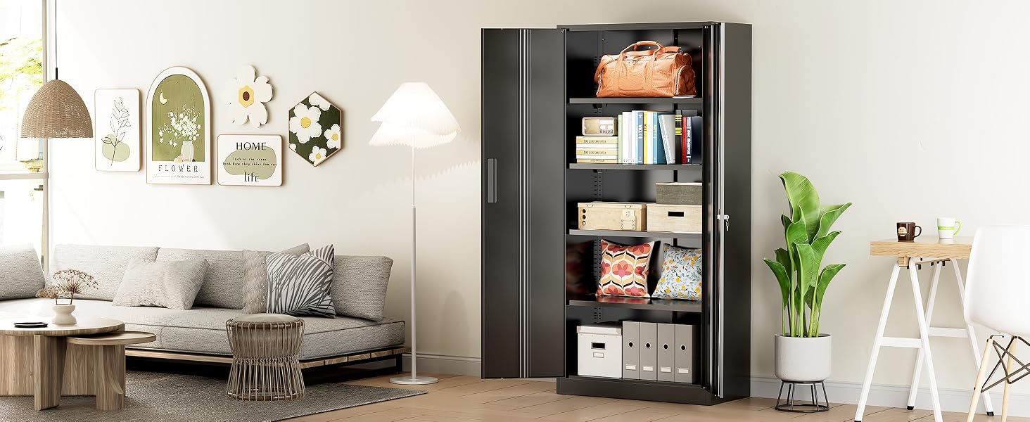 metal storage cabinet