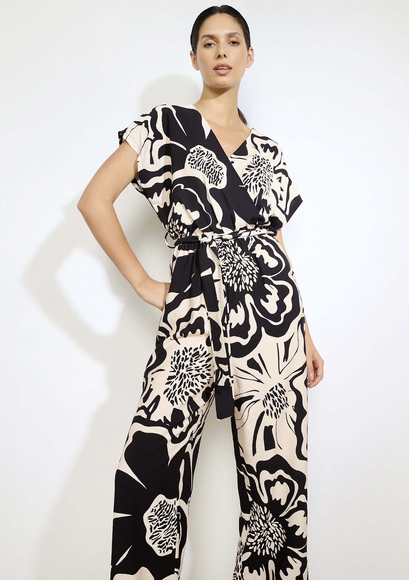 Jumpsuit met ceintuur