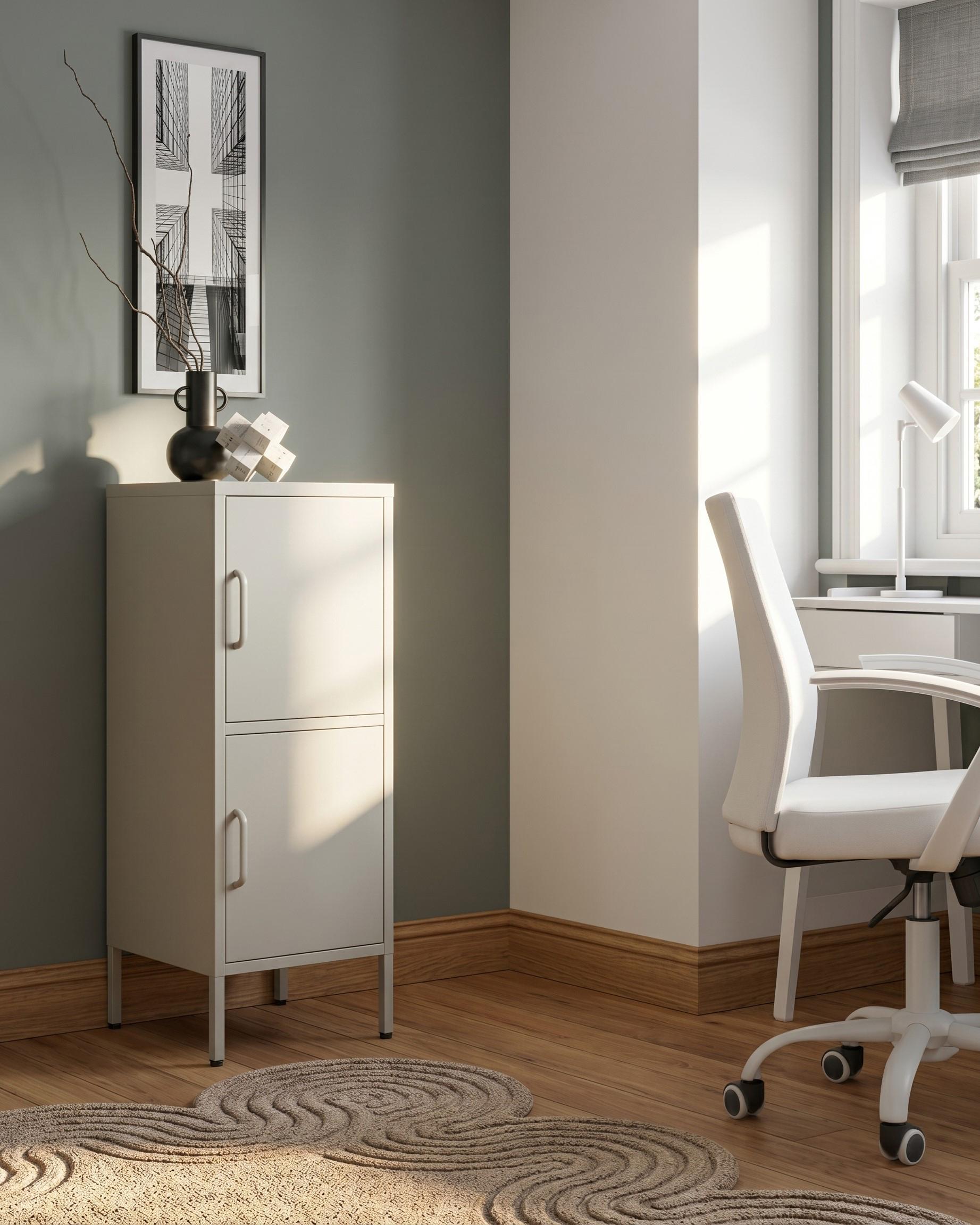 Storage Unit HURON Metal Beige
