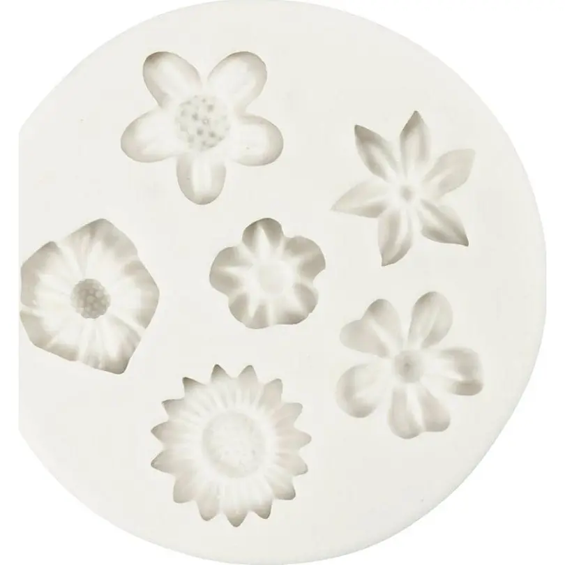 Silikonform Rosen Motiv