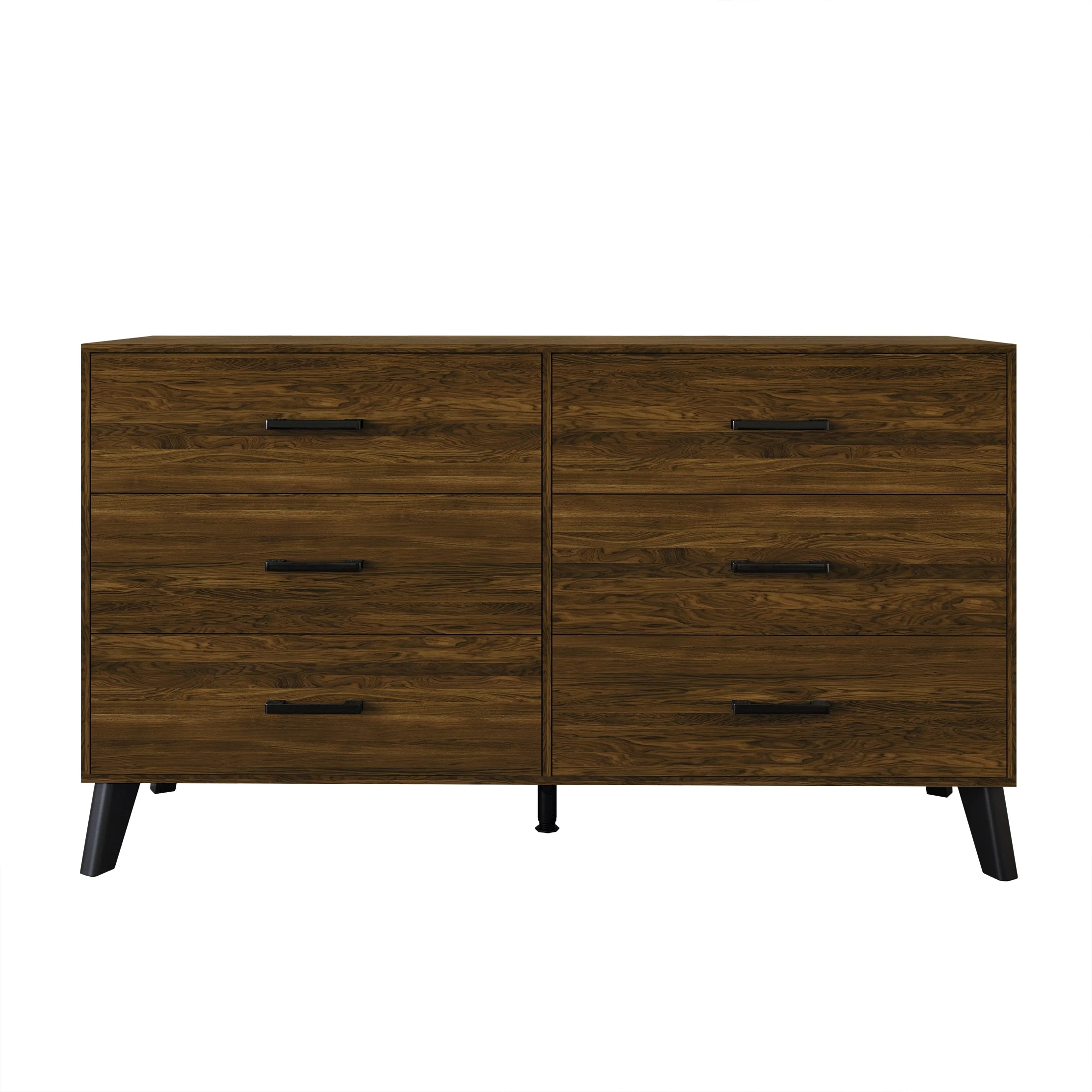 CraftPorch Classic Style 6-Drawers Wooden Dresser