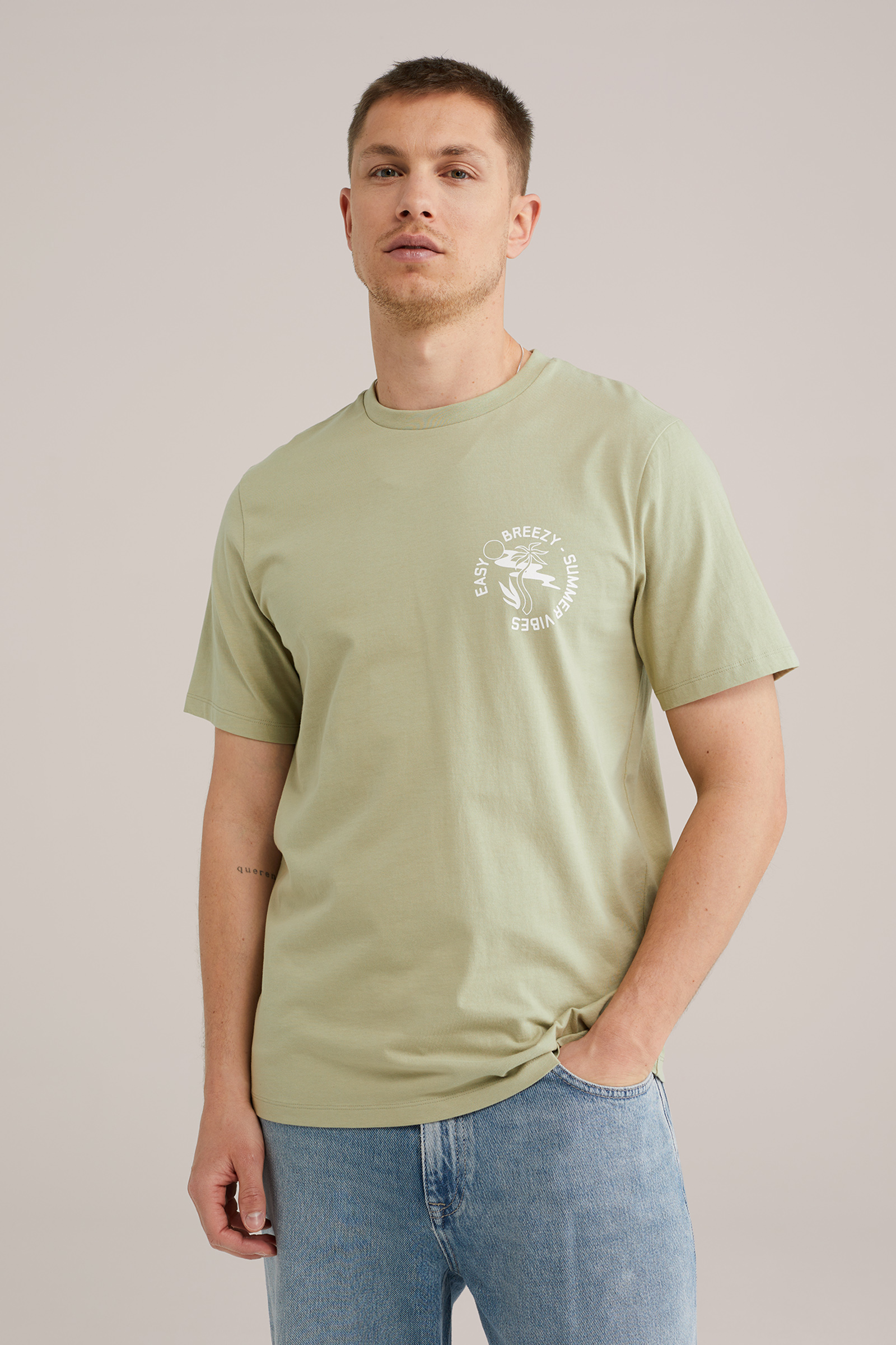 Heren Regular fit T-shirt met print