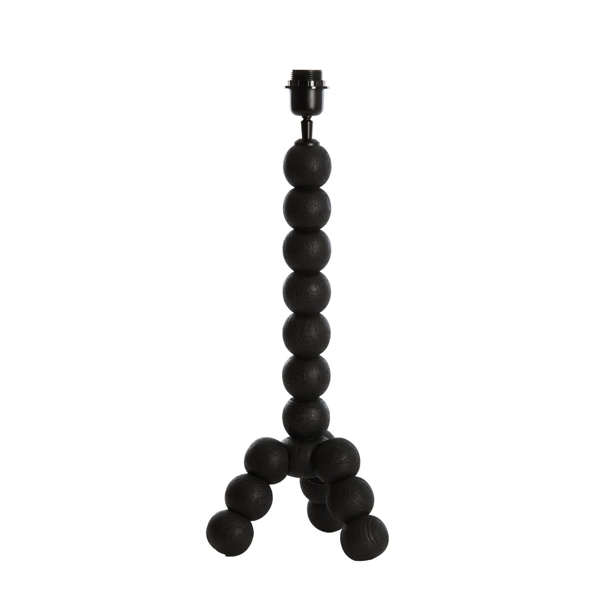 Light & Living lampvoet Veglio - zwart - 20x20x50cm