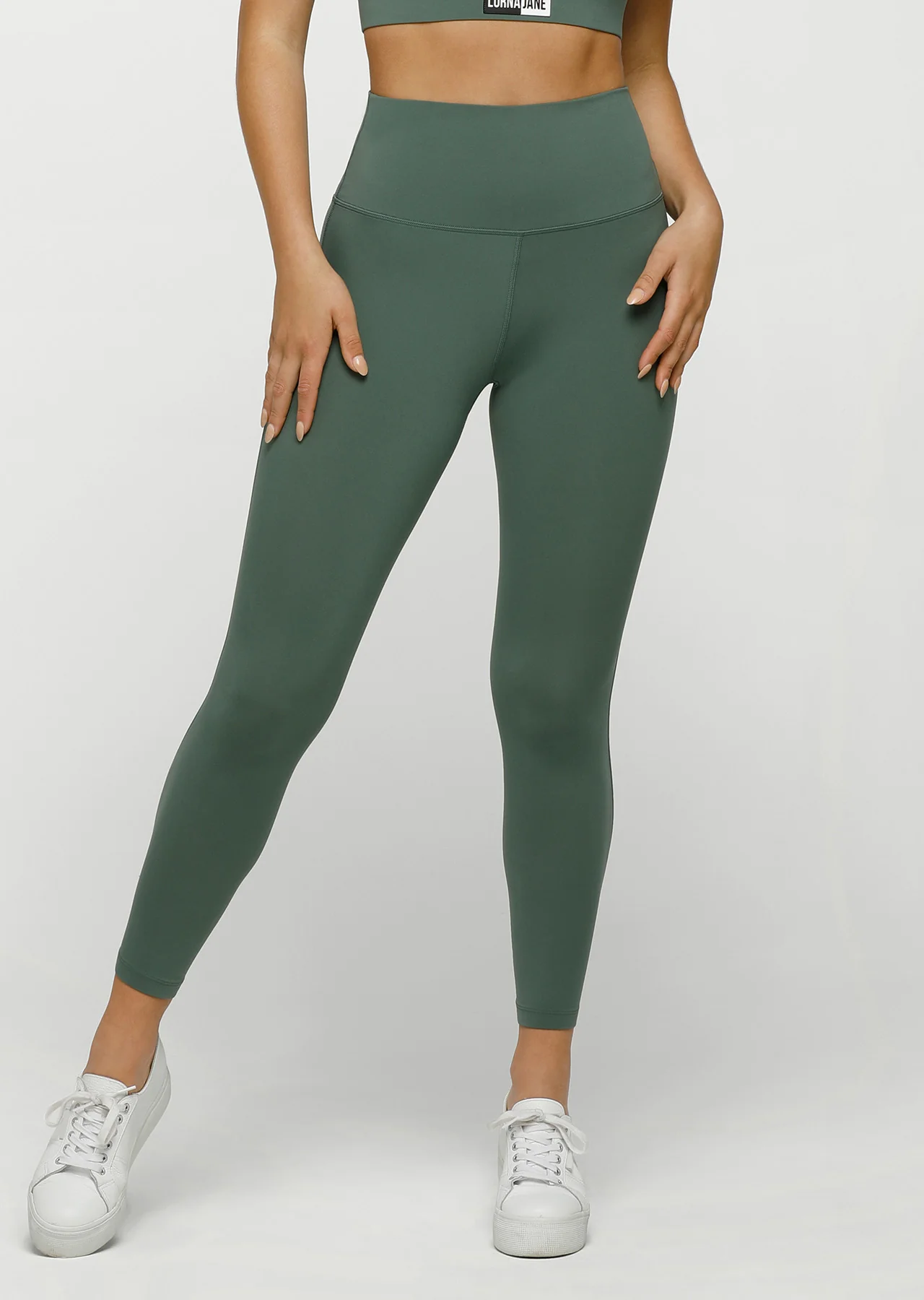 Hi-Fold Lotus No Chafe Ankle Biter Leggings