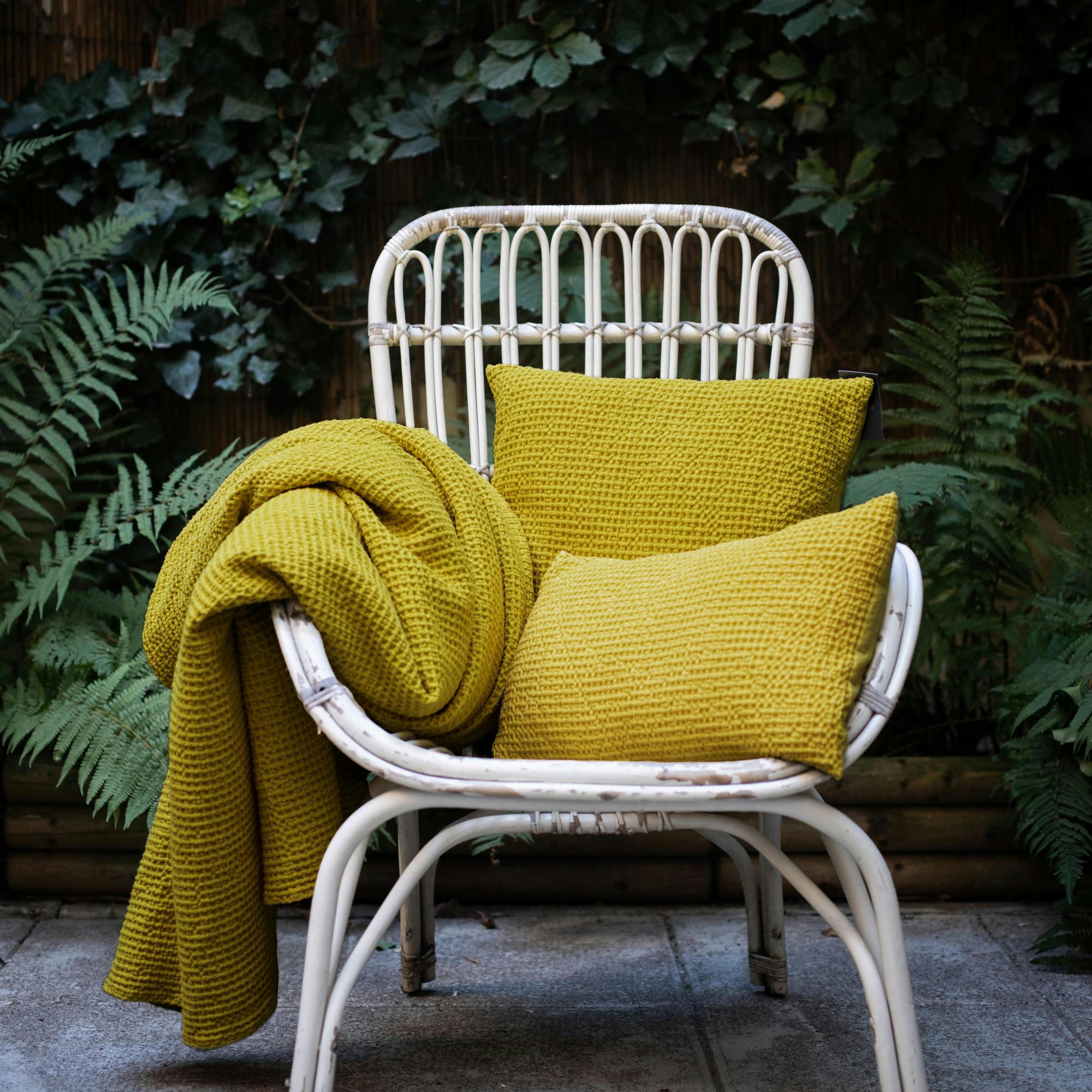 MAIA - Coussin  en coton badiane 45 x 45