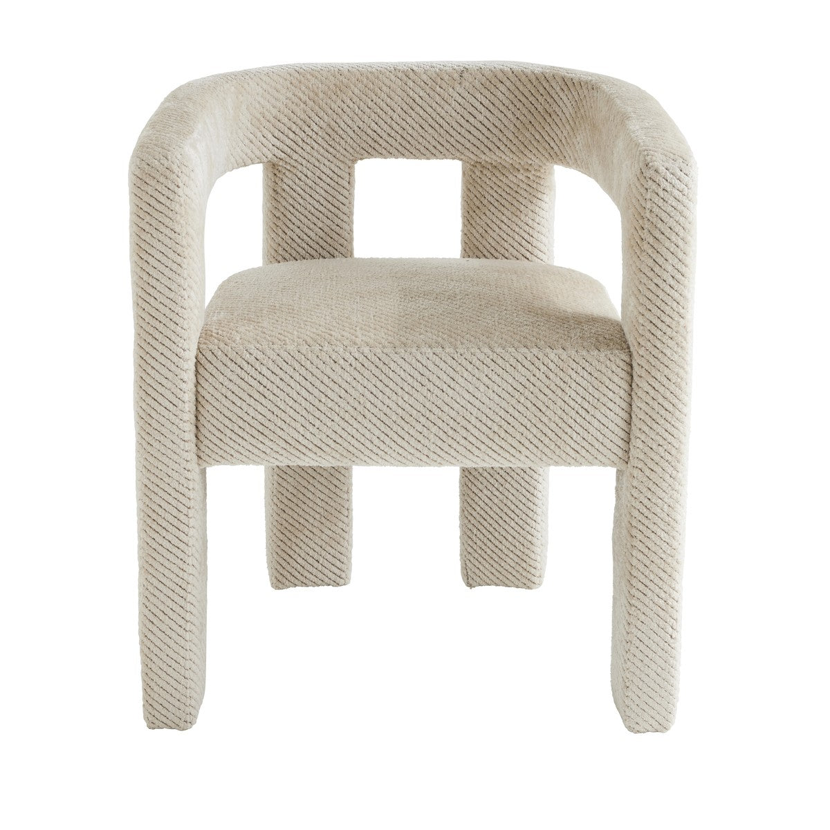 Signature - TAPISSIER Fauteuil - Ecru - 53x63x72 cm