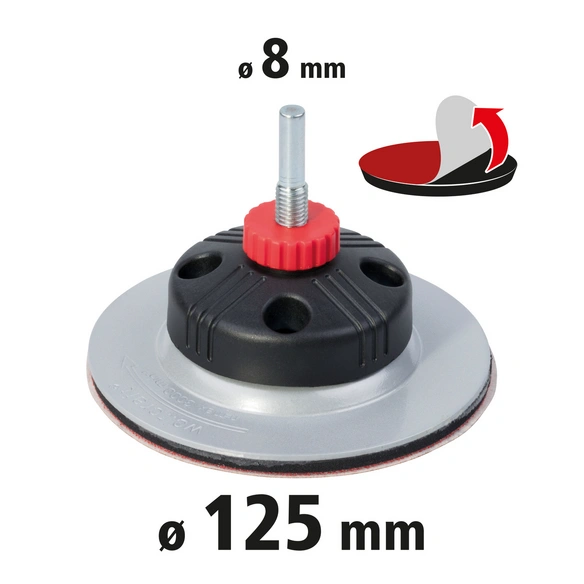 Kombi-Schleifer »Fixoflex«, Ø 125 mm