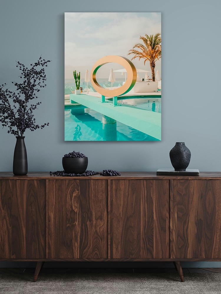 CERCLE DORÉ - Photographie d'art d'Anthony Arbet 60x80 cm sur plexi
