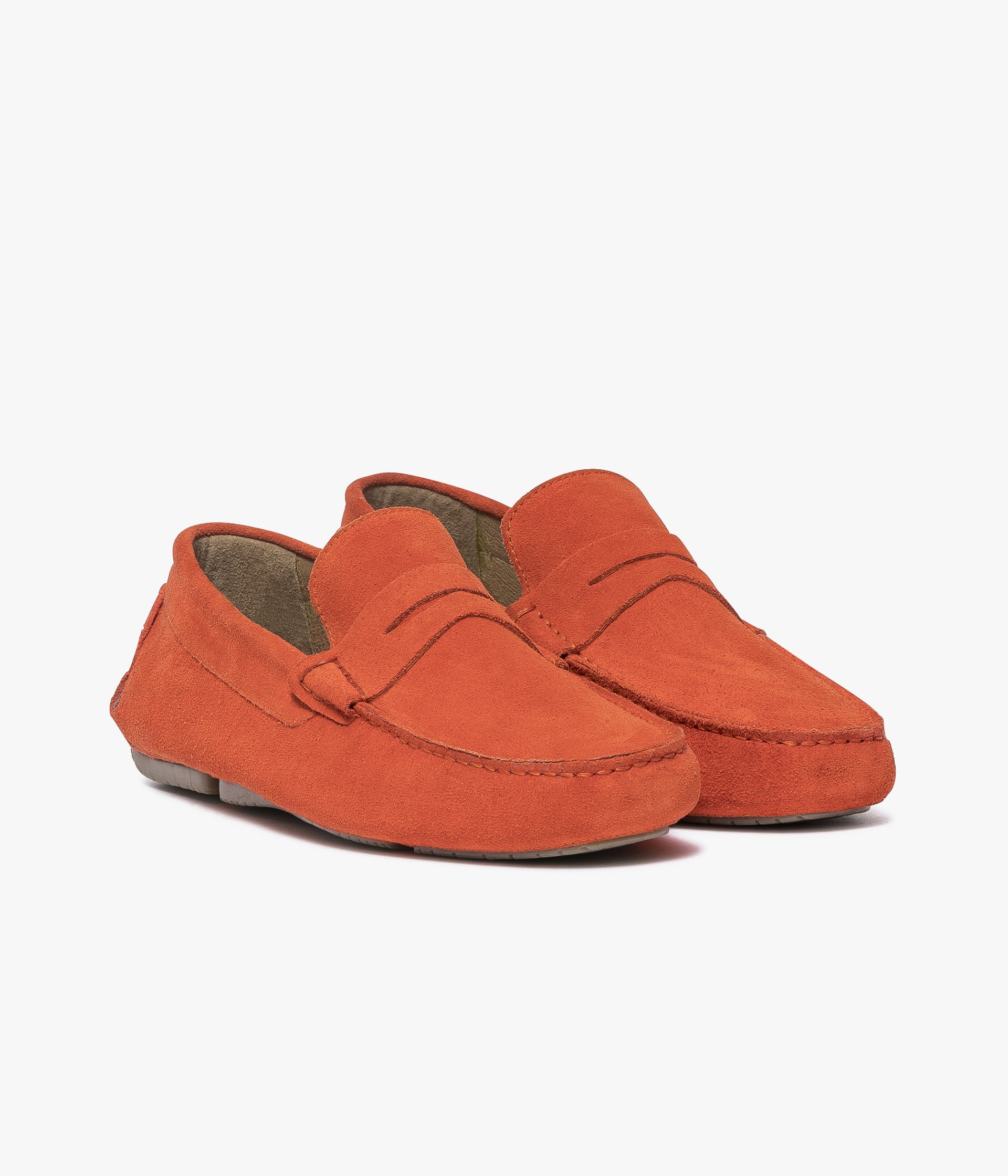 Mocassin Sésame orange
