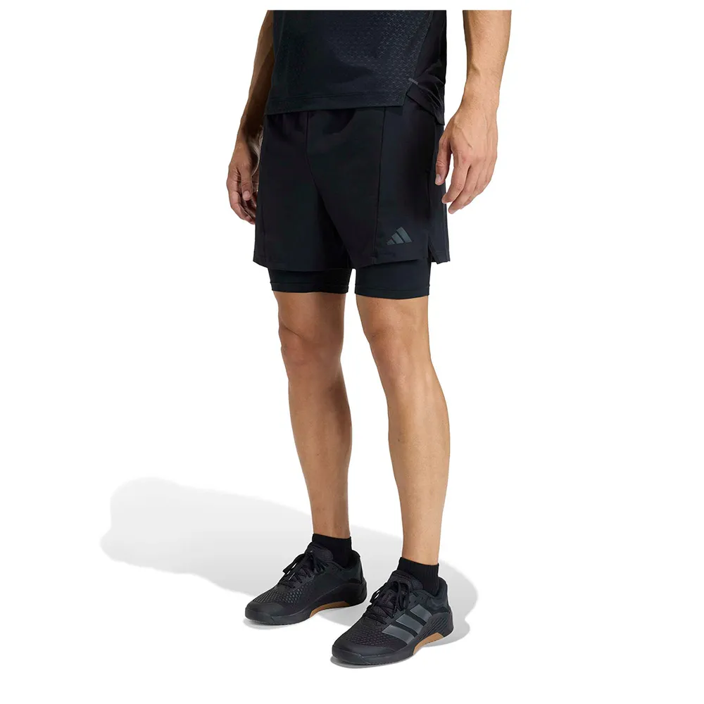 adidas D4T Workout 2in1 shorts