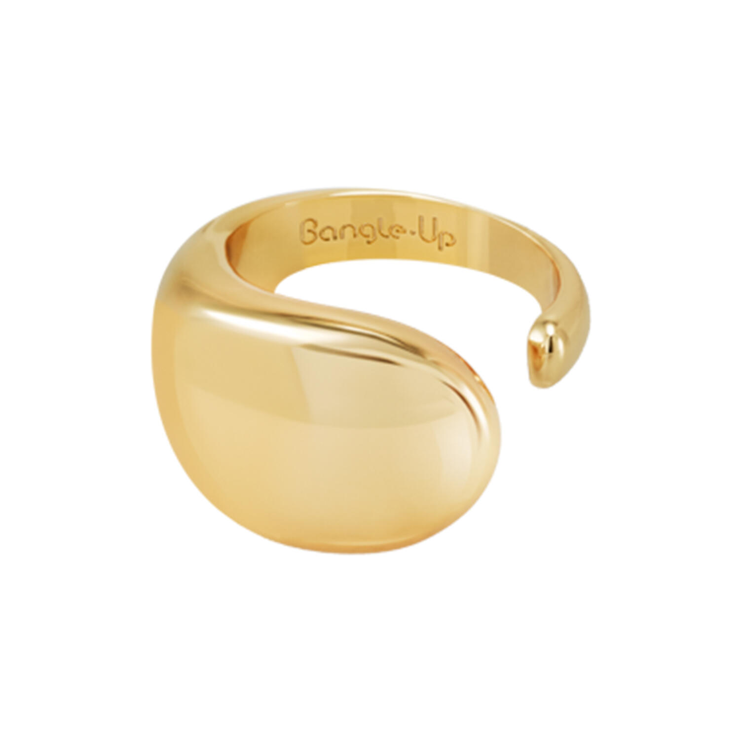 DROP Ring, light gold