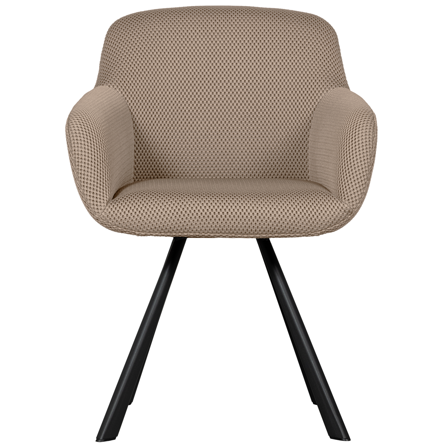 WOOOD eetkamerstoel Juno - Mesh - Naturel - 79x58x58