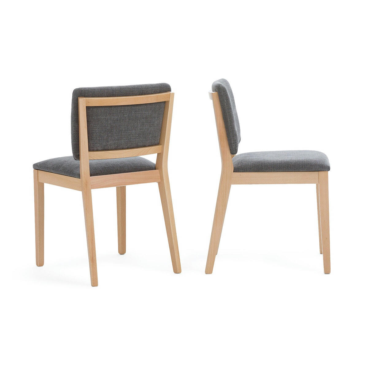 Lot de 2 chaises rembourrées, Oglio