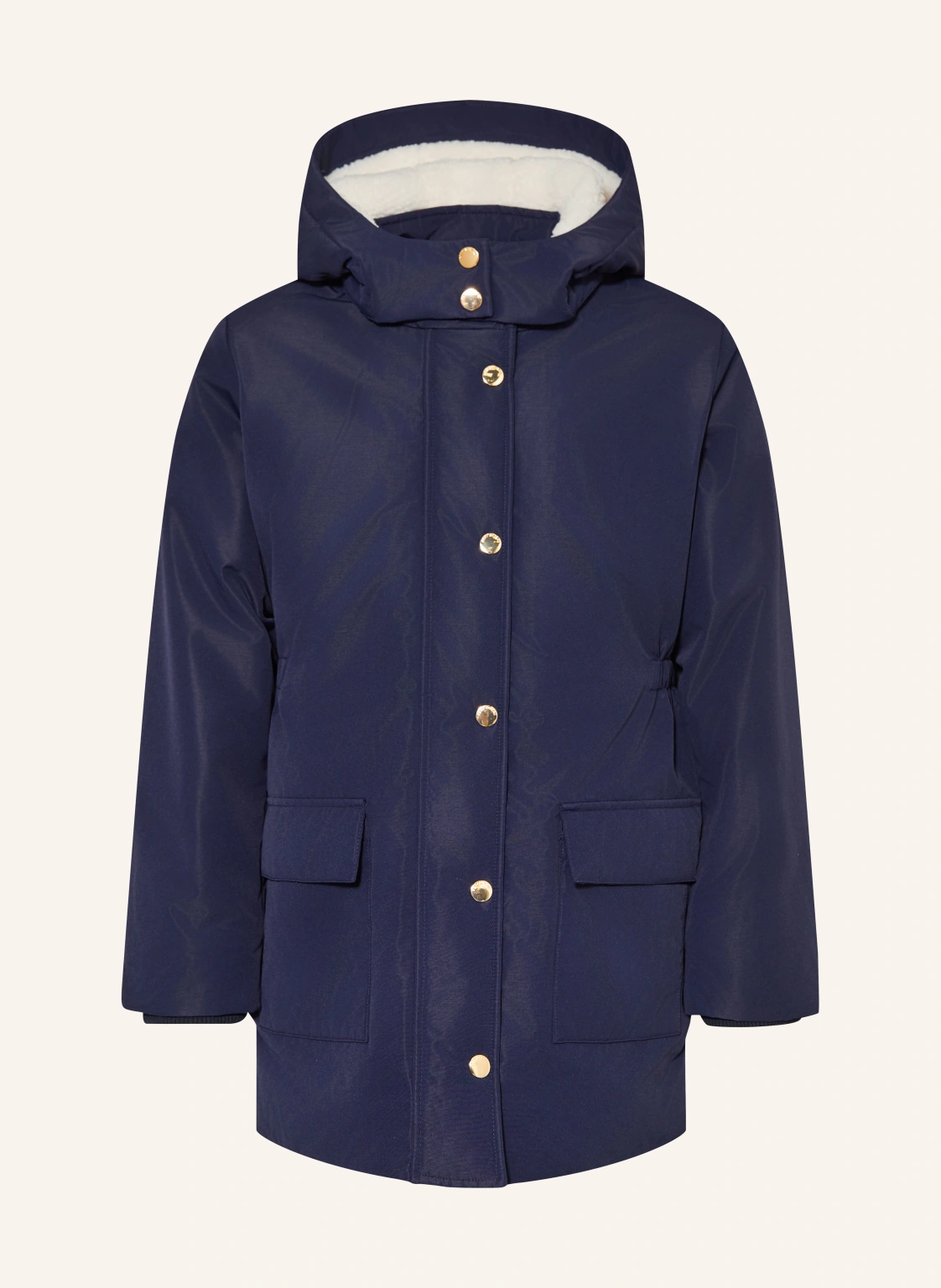 PETIT BATEAU Parka mit abnehmbarer Kapuze