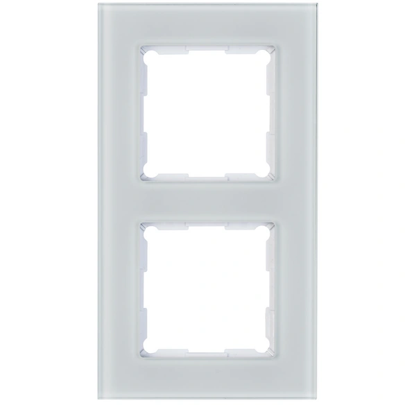Rahmen 2-fach, Transparent, 0,9 cm