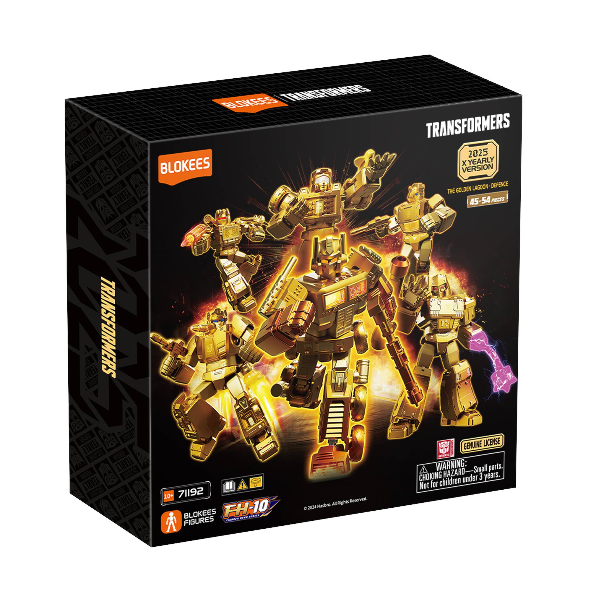Assorted Blokees Transformers Golden Lagoon 2025 Model Kit
