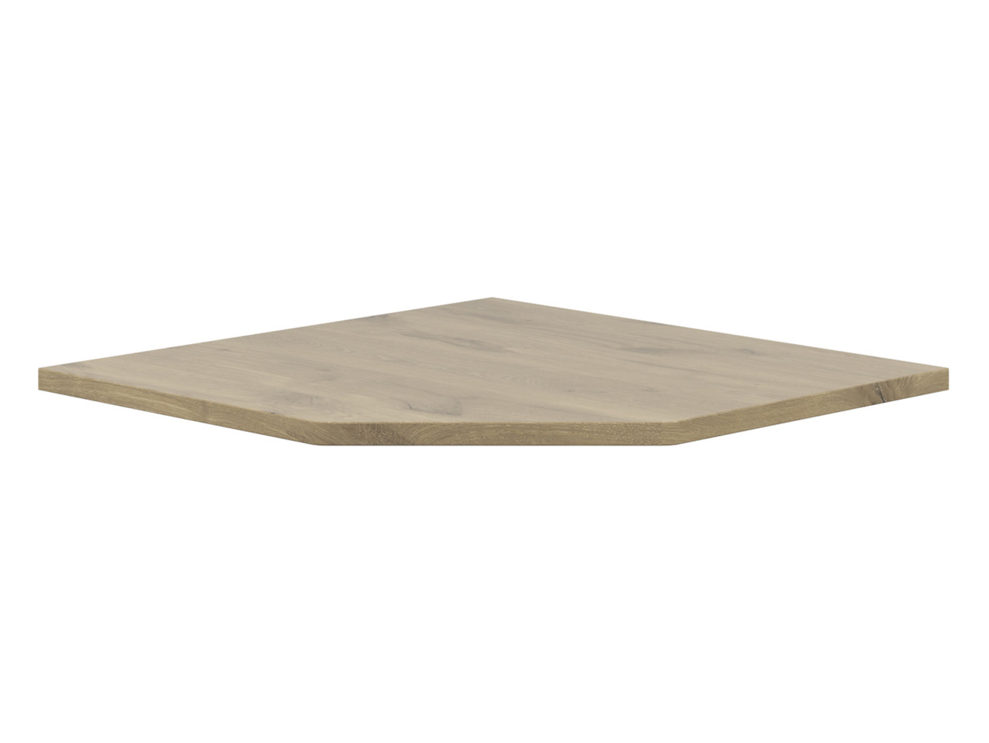 Łącznik narożny do biurka Connect 80 cm dąb viking