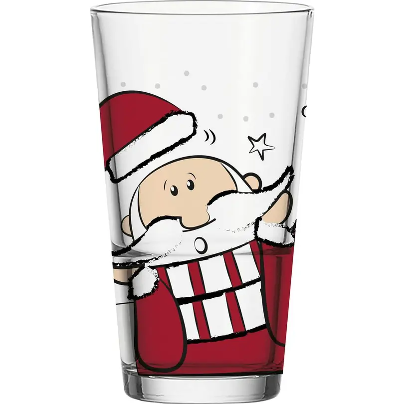 Tasse 6er-Set Weihnachtsmann
