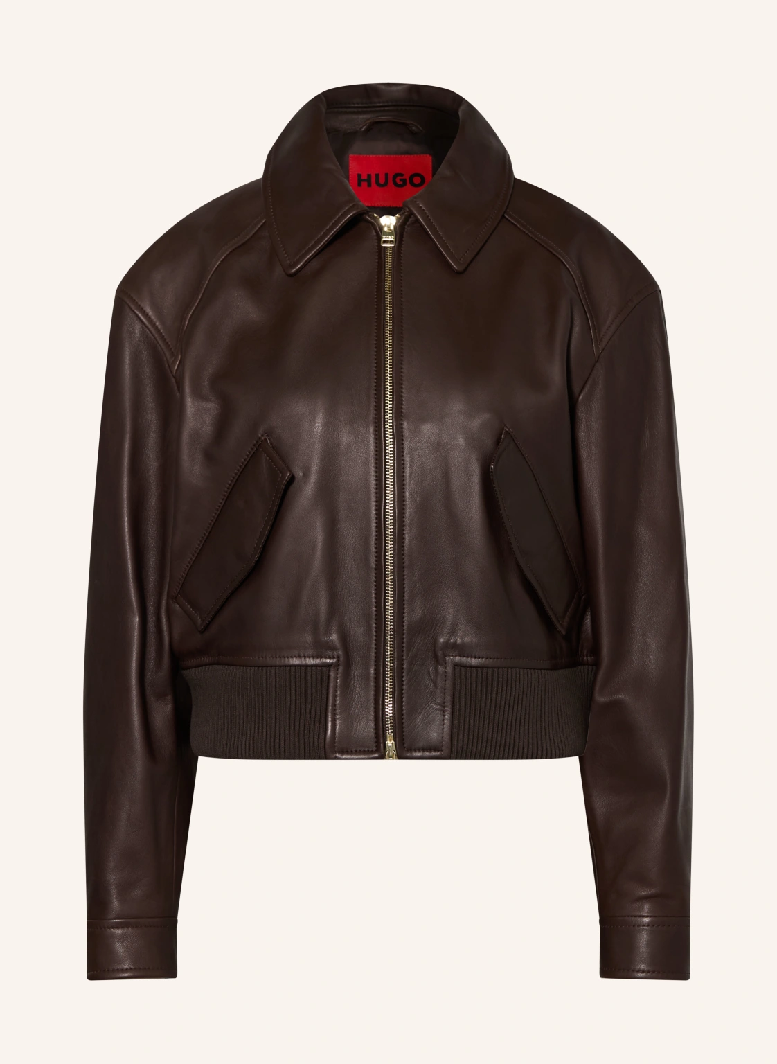 HUGO Lederjacke LACEILA