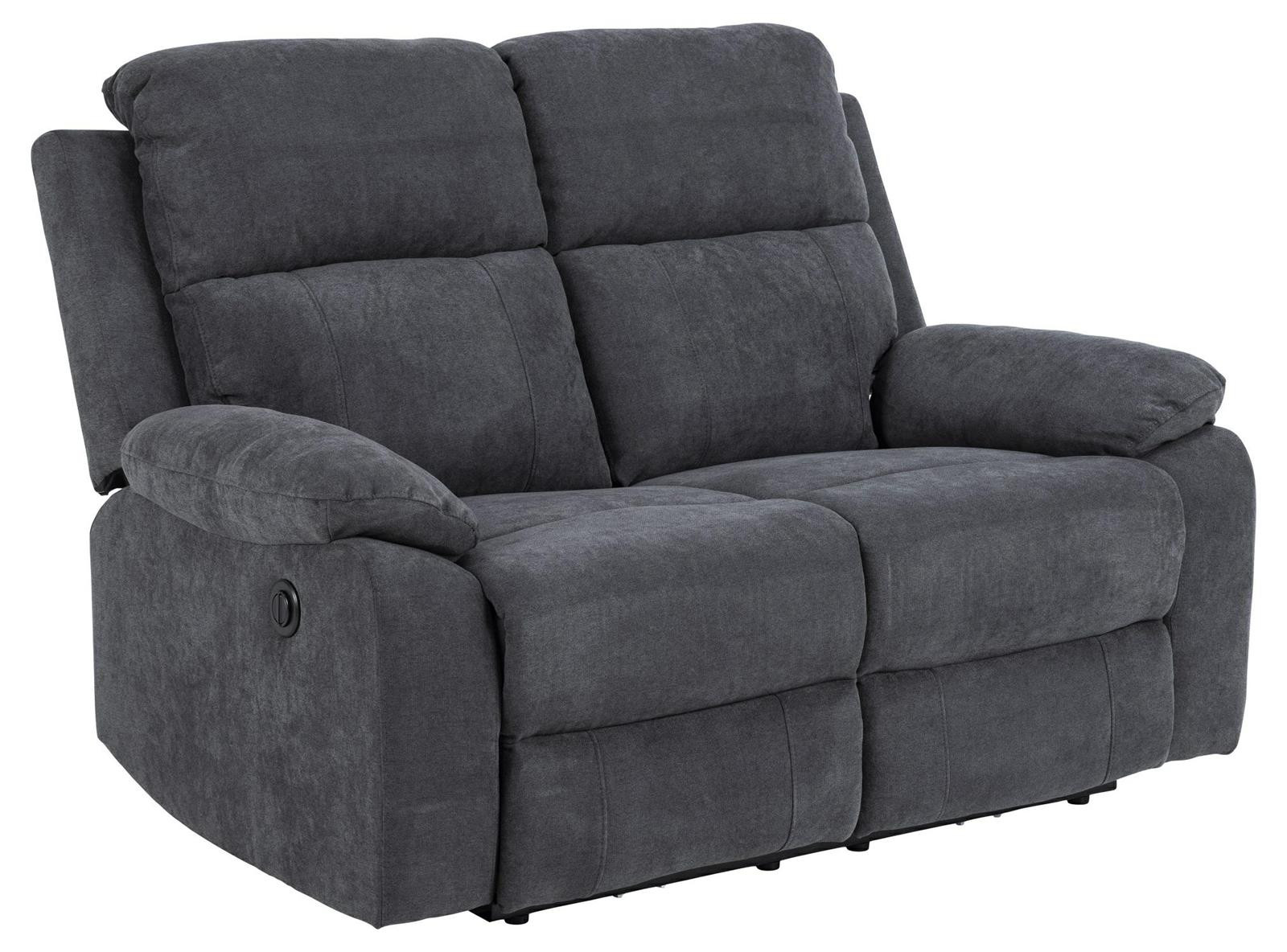 Sofa rozkładana Mora 2-osobowa szara automatyczna