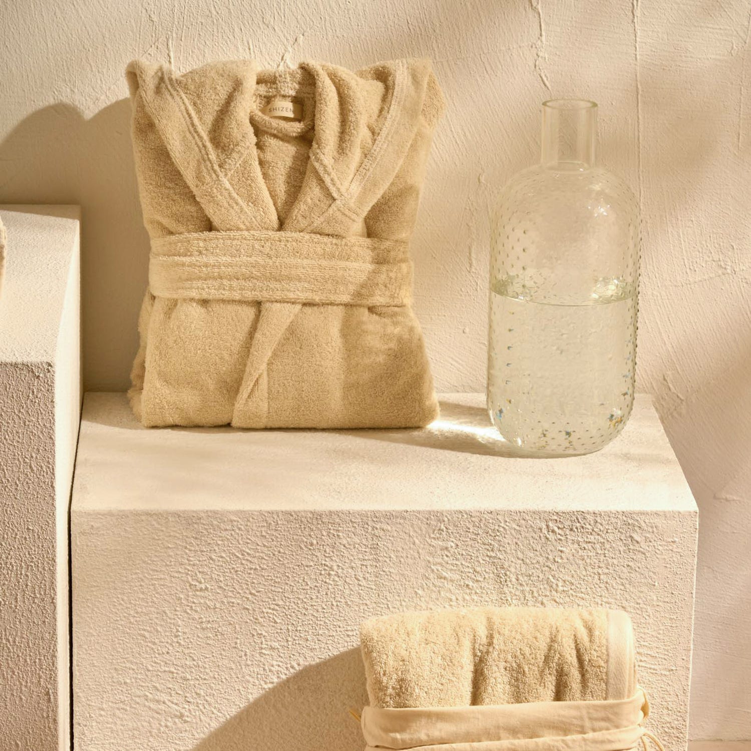Set 2 asciugamani Essence Biancoperla