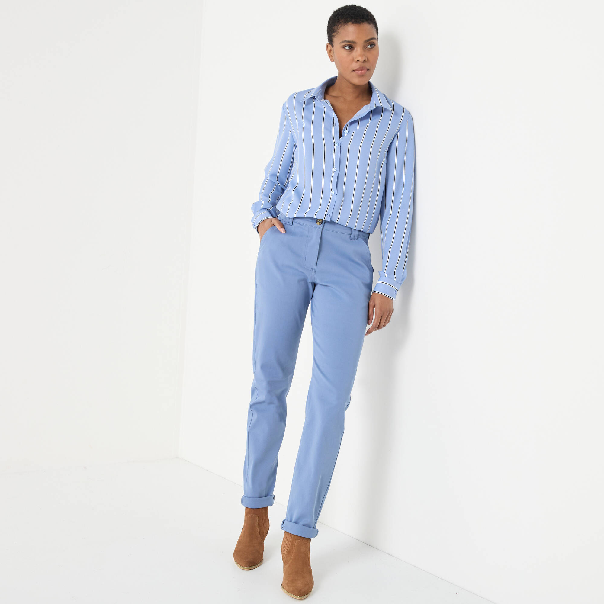 Pantalon chino stretch