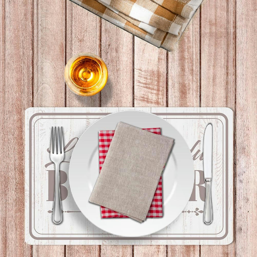 RECETTE DU BONHEUR - Set de table 43x28cm
