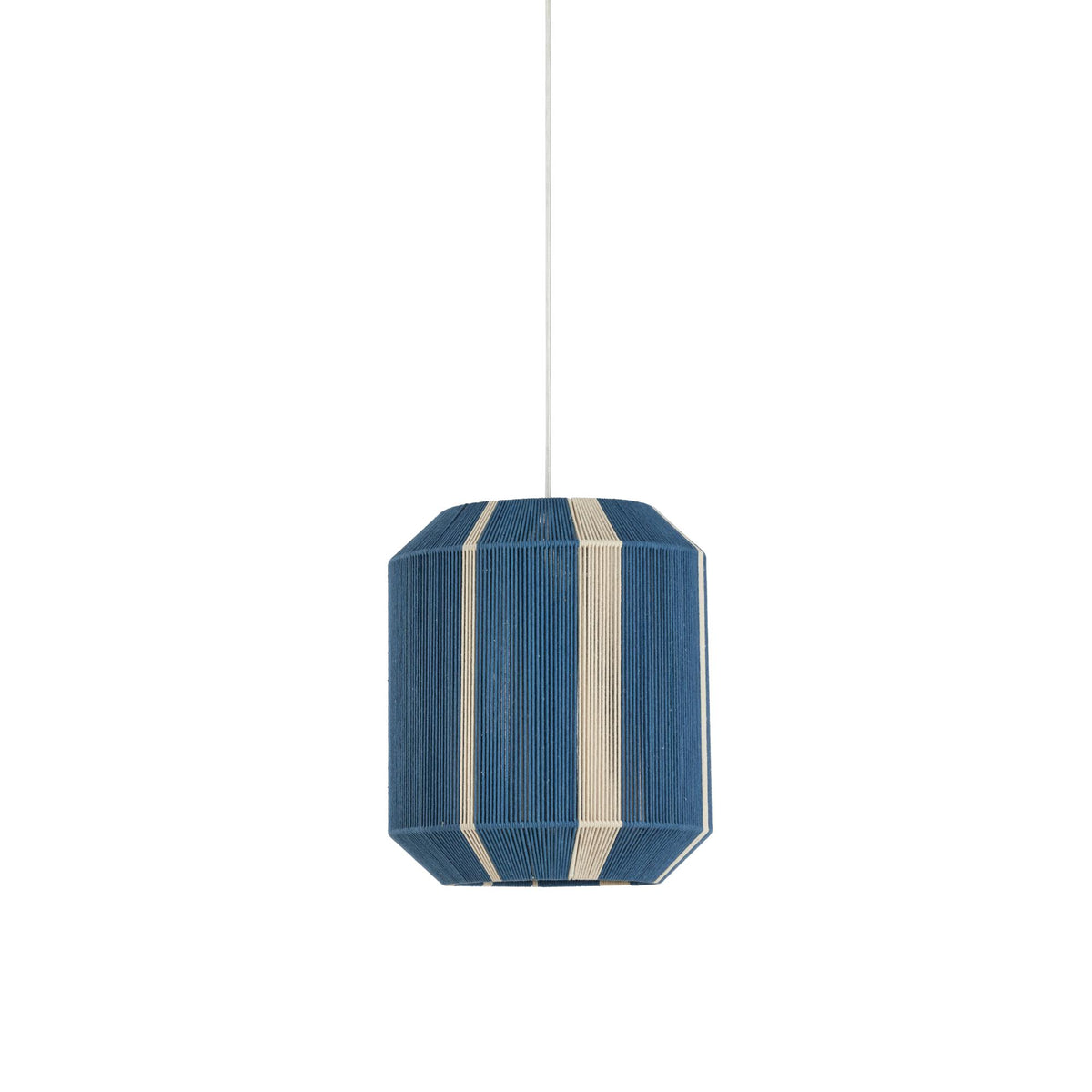 Light & Living hanglamp Kozana - blauw - Ø36cm