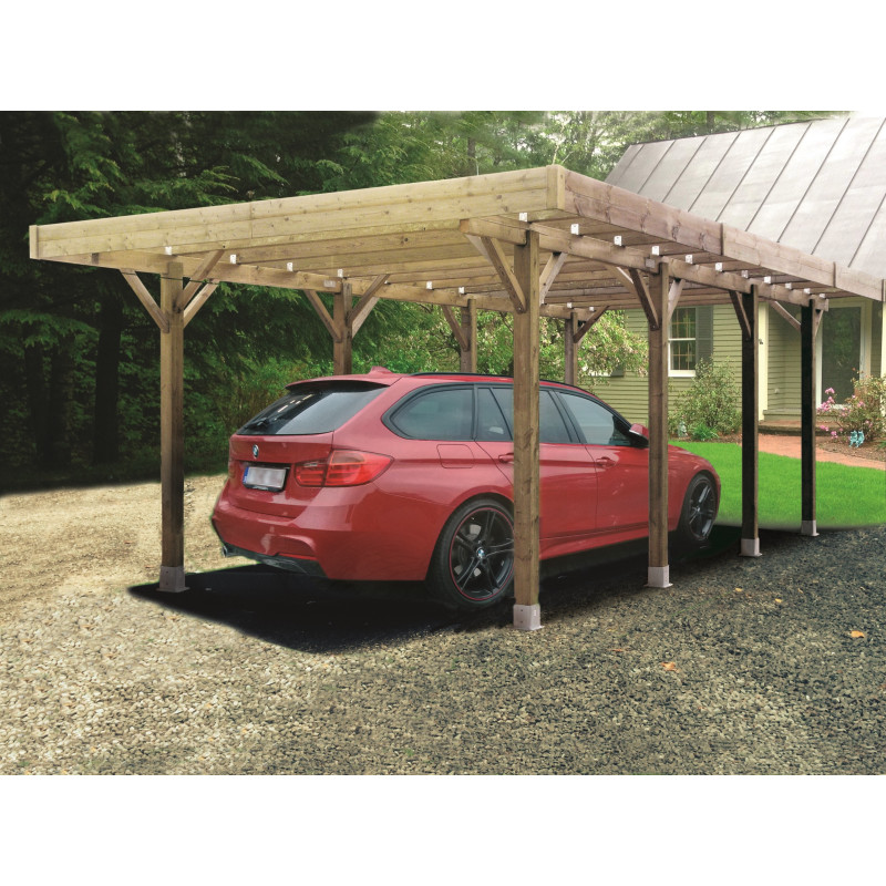 Carport de base à configurer 4 x 5 m SOLID