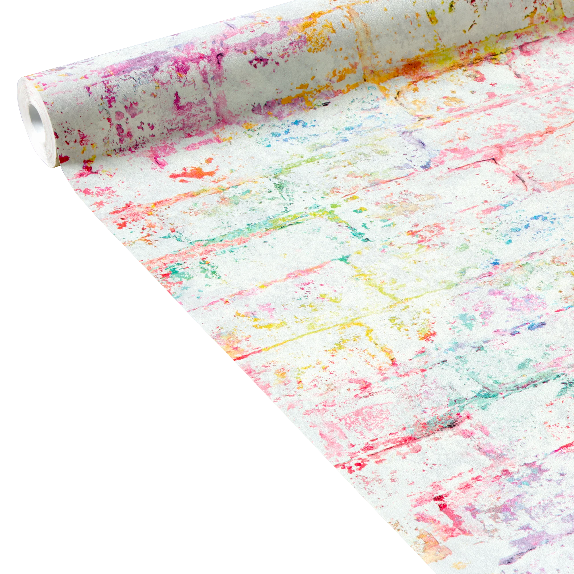 Papier peint intissé JOYCE coloris noir et ocre
