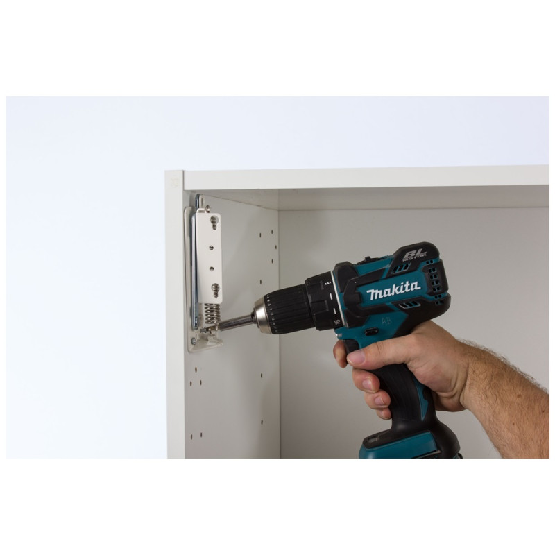 Compas de meuble polyvalent blanc 250 mm TEKNIBOX