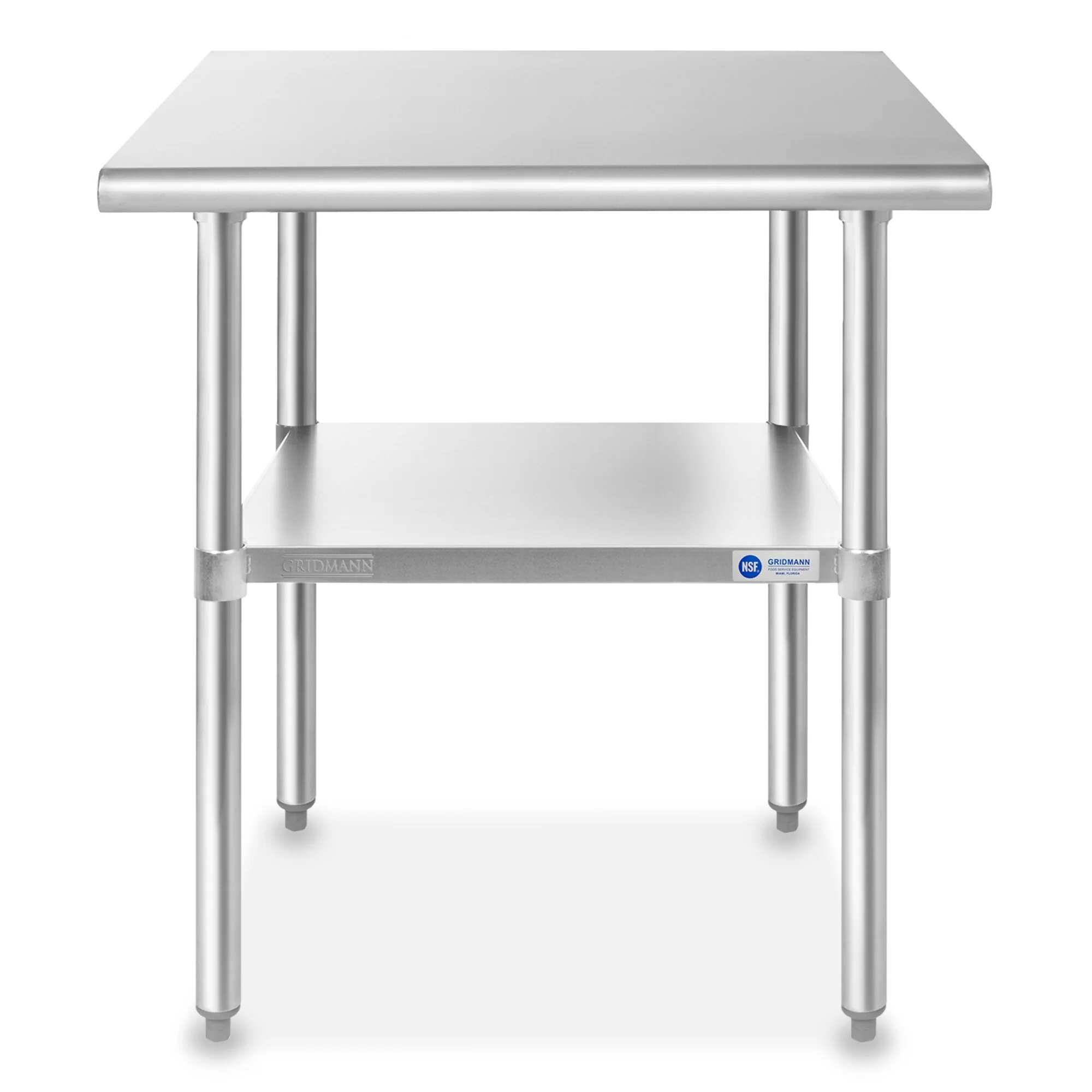 36 x 24in NSF Stainless Steel Commercial Prep Table