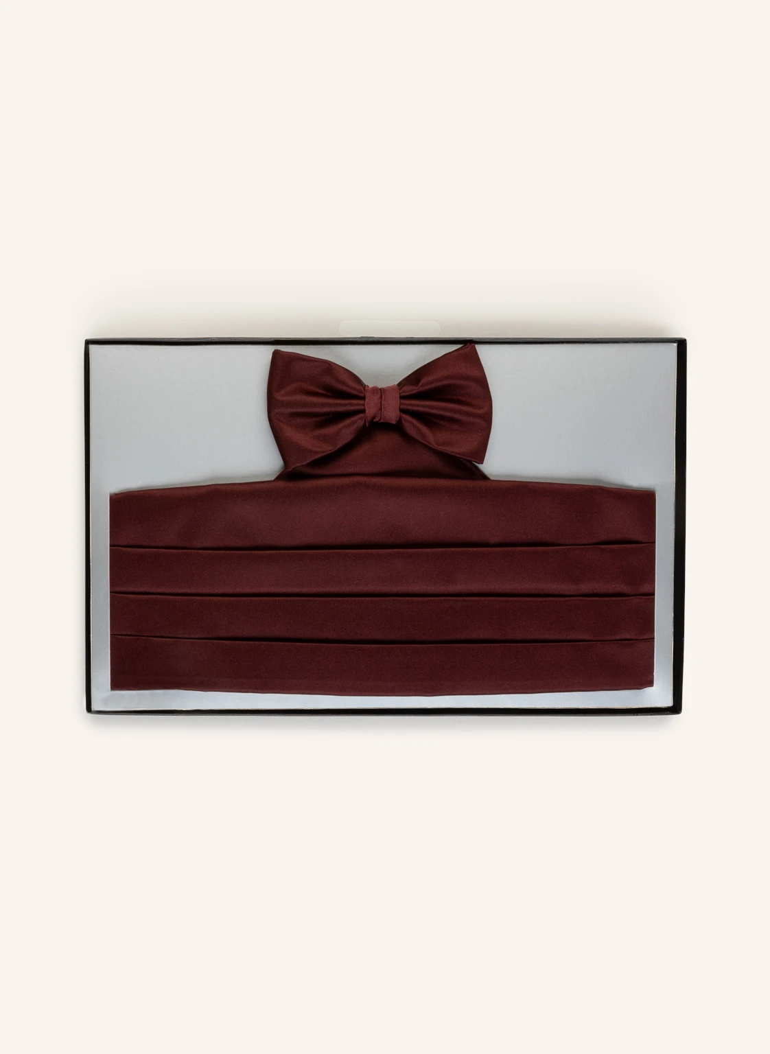 WILVORST Set: Fliege und Kummerbund