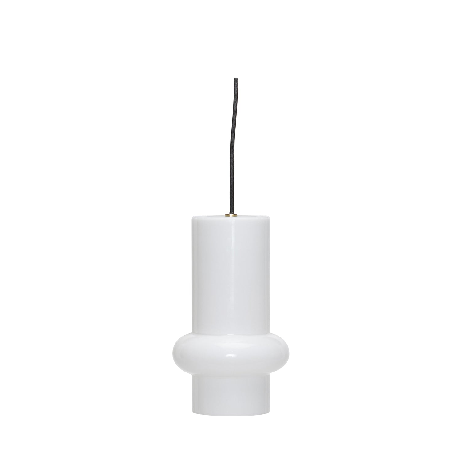 Hübsch hanglamp Pilule - glas/ijzer - ø15xh25cm