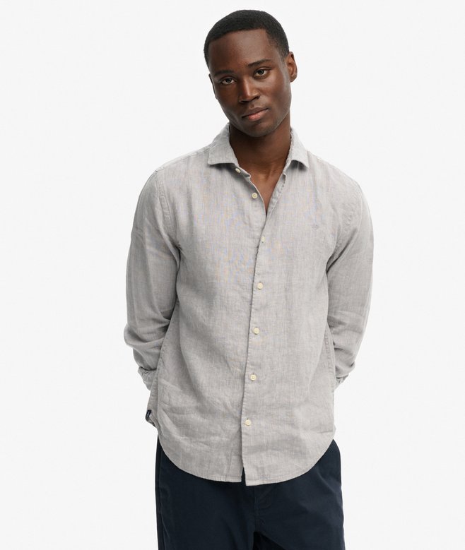 Riviera Long Sleeve Linen Shirt