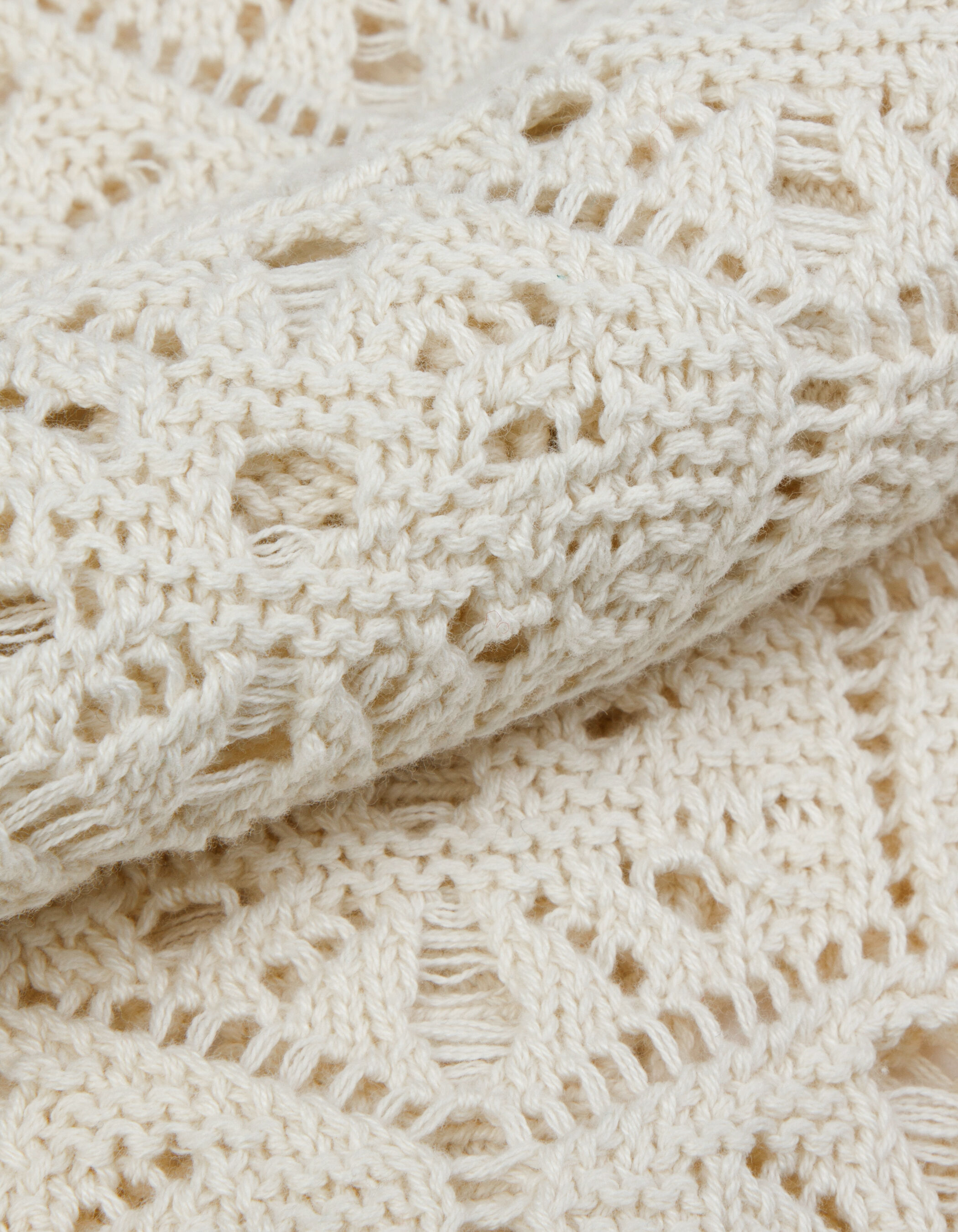 Cardigan sans manches vert tricot ajouré Femme