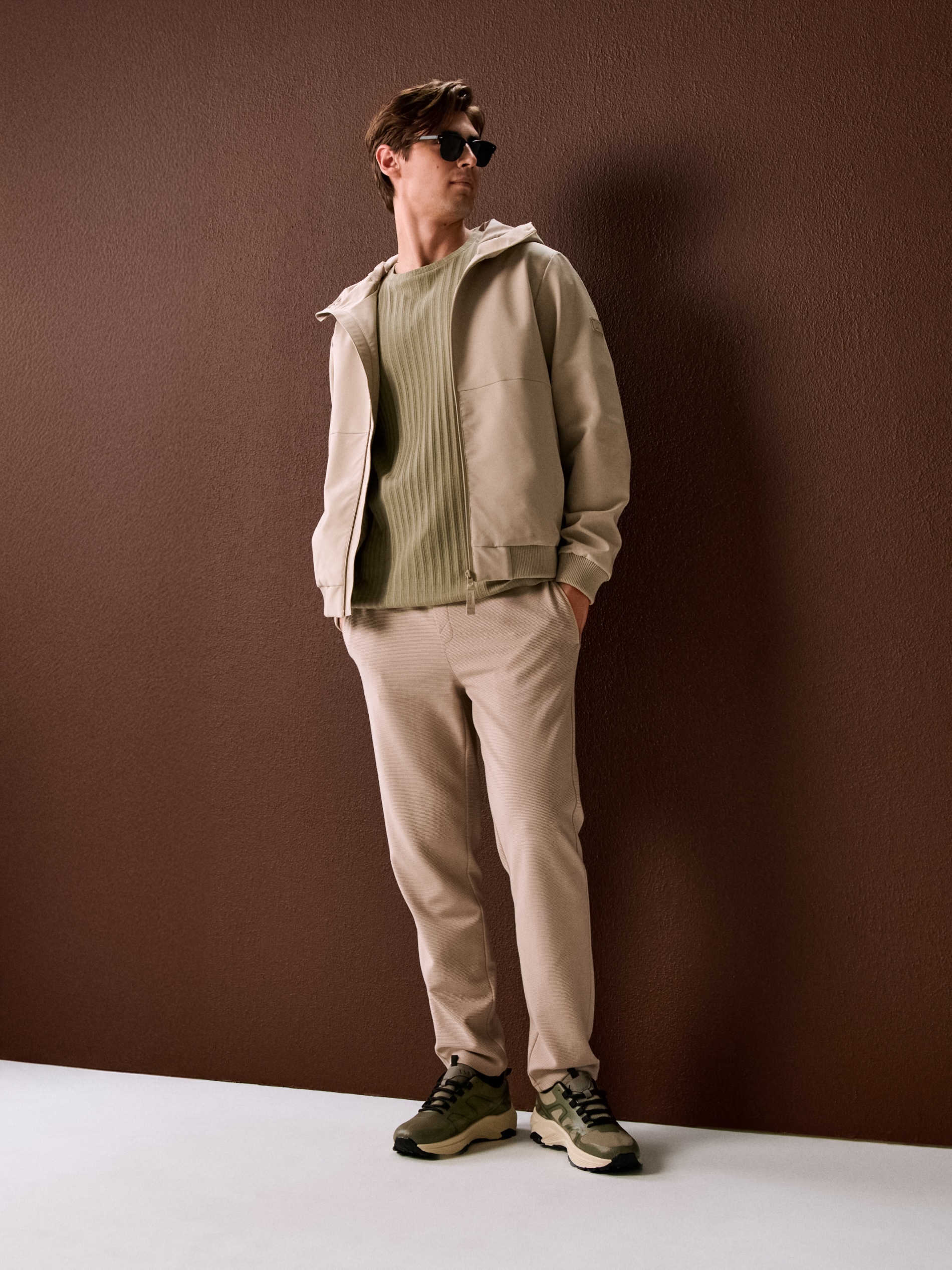 Spodnie dresowe jogger ottoman