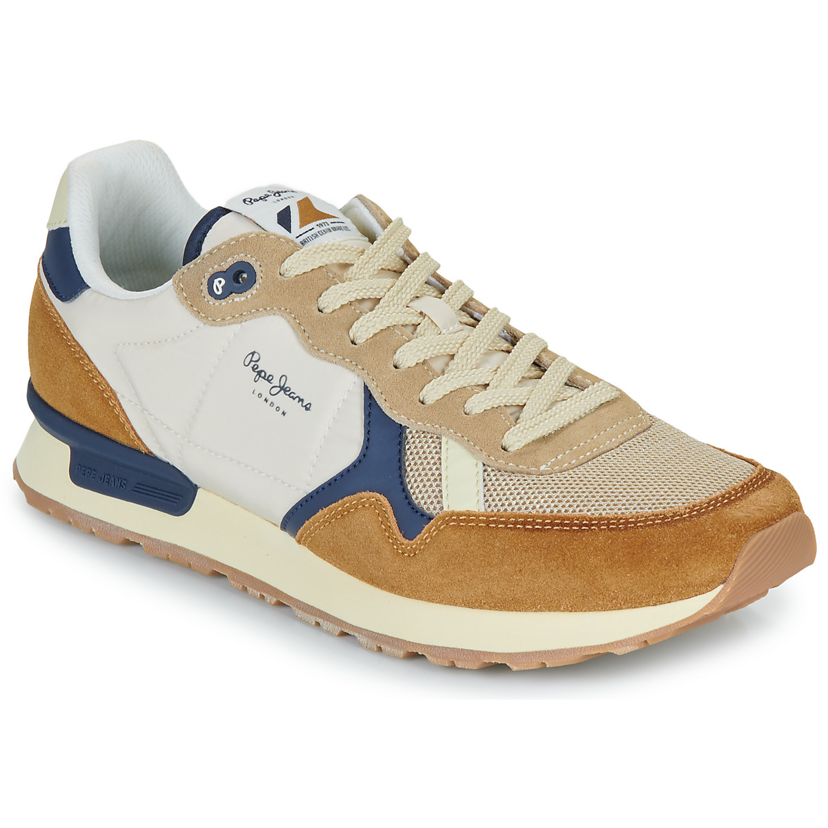 Pepe jeans - BRIT CAMP M - Camel / White