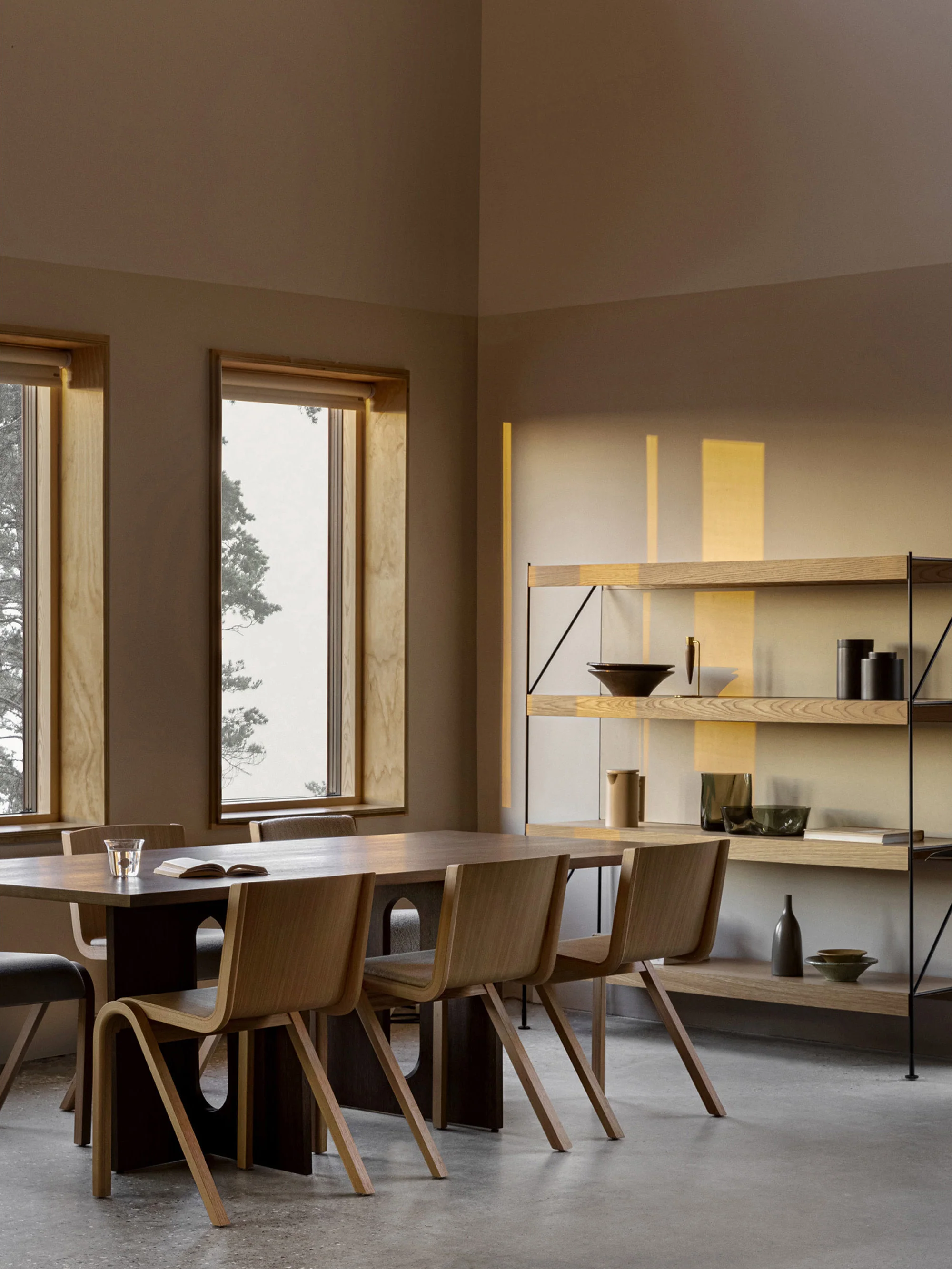 Bouclé-Stuhl Ready Dining
