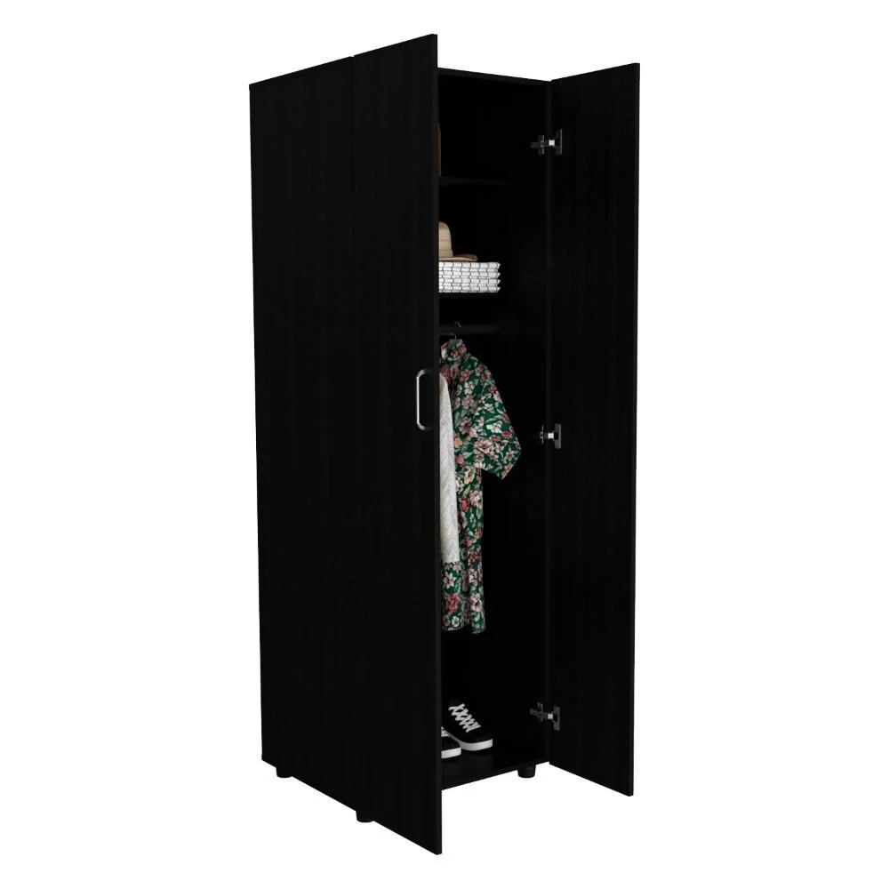 Armoire for Living Room ,Apartment, Bedroom, Black