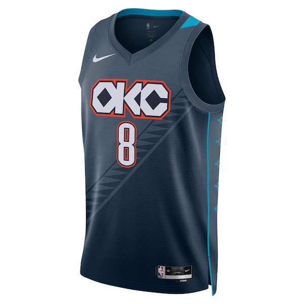 Jalen Williams Oklahoma City Thunder Nike Unisex 2025/26 Swingman Jersey - Navy - City Edition