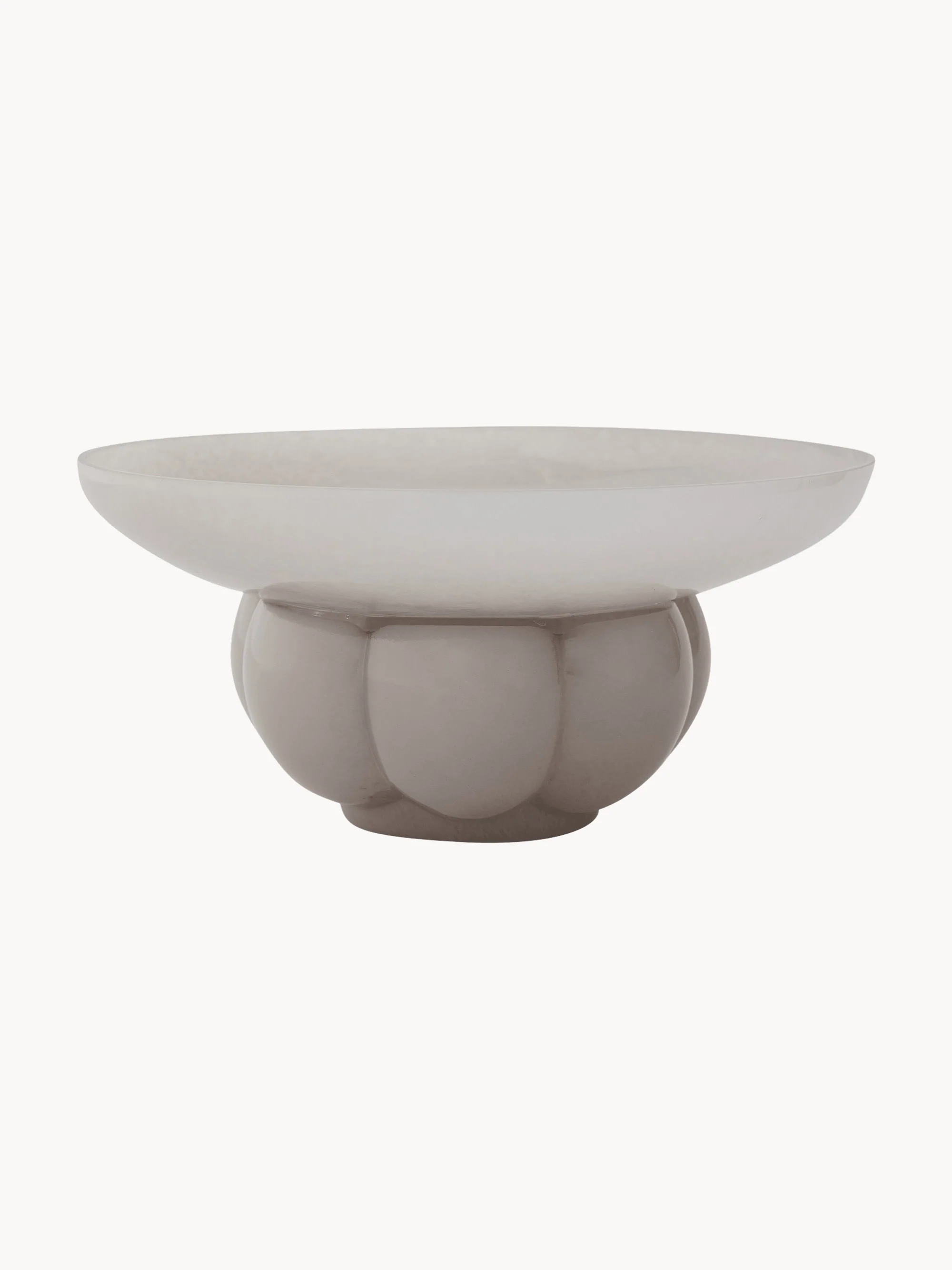 Mundgeblasene Deko-Schale Uva aus Glas