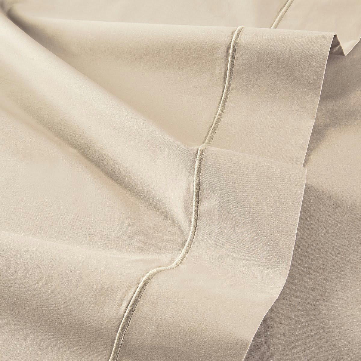 VEXIN - Drap plat coton grège 270x310 cm