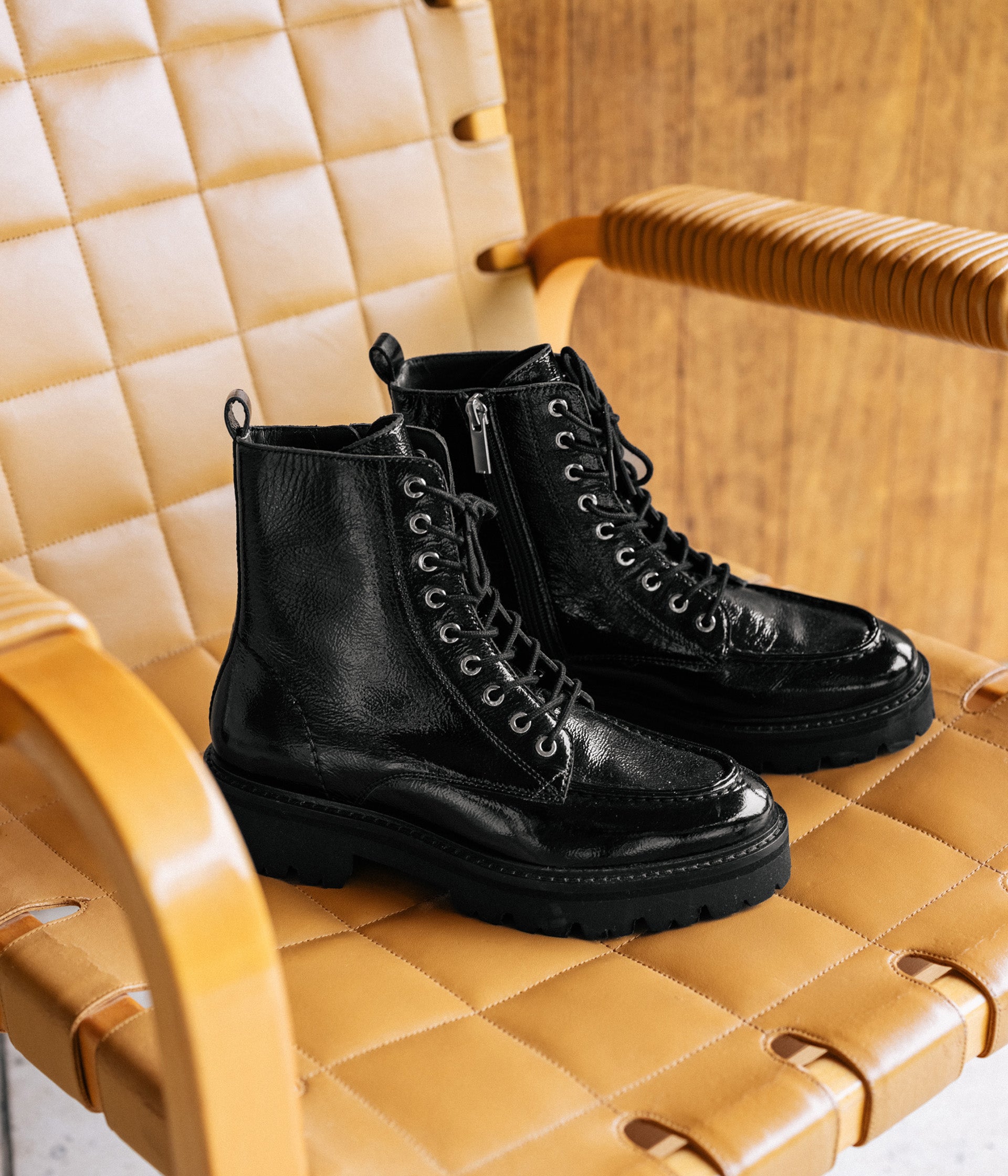 Boots Scarlett noir